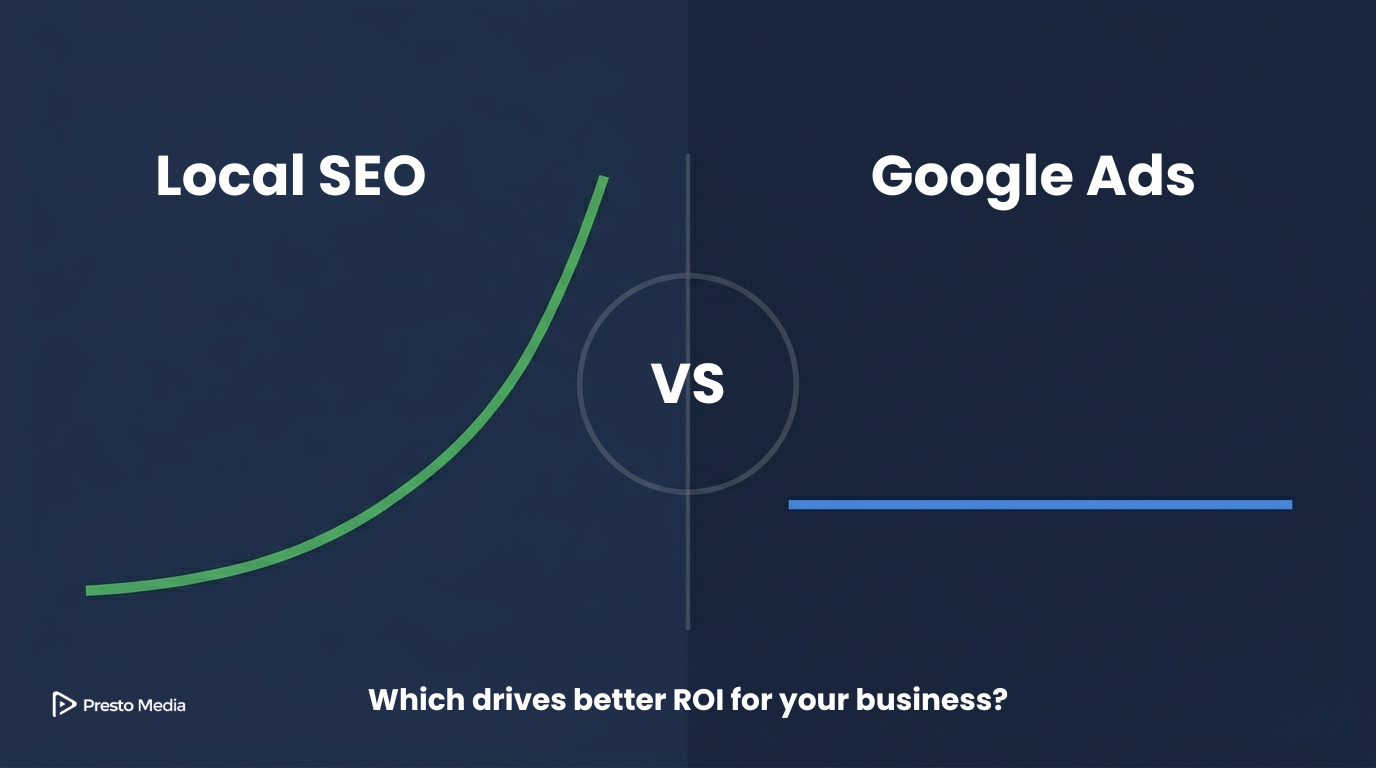 Local SEO vs Google Ads comparison for Alabama service businesses